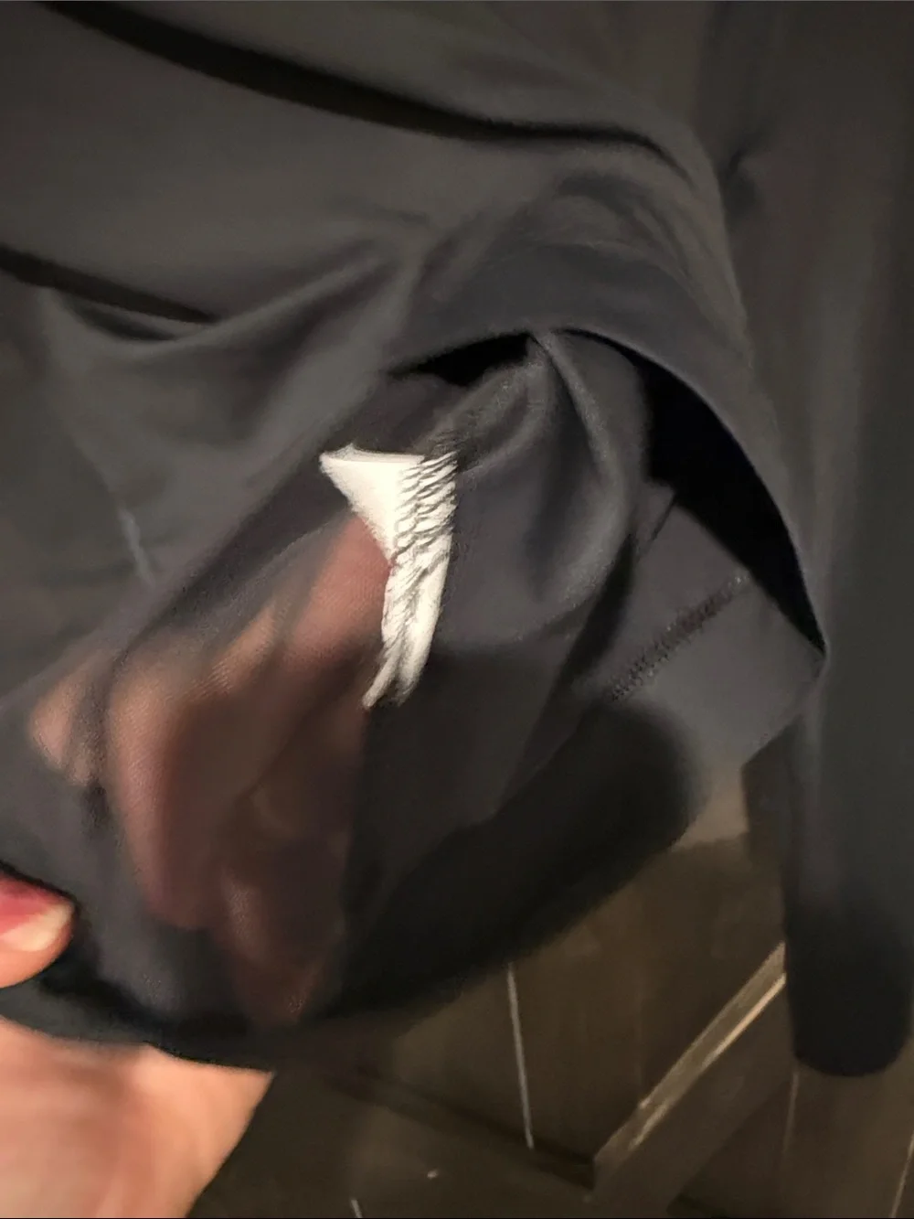 Nike Black Long-Sleeve Dri-FIT Crew Top